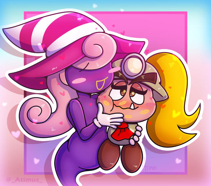 Vivian and Goombella Fanart - 2022