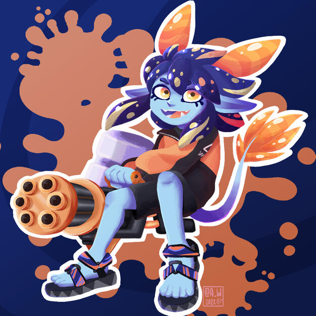 Atimus Splatoon Style - 2021